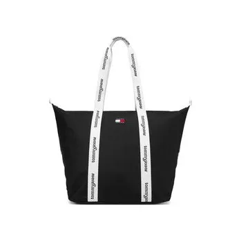 Kabelka Kabelka Tommy Hilfiger Tjw Ess Daily Tote AW0AW18461 Černá OS