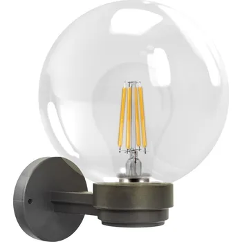 Venkovní osvětlení Brilagi - Venkovní nástěnné svítidlo HARBOR 1xE27/40W/230V IP33 antracit/čirá