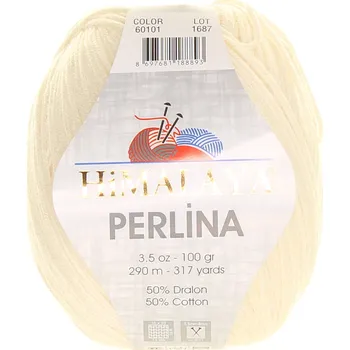 Galanterie Himalaya Perlina smetanová 60101