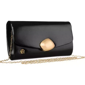 Kabelka Rovicky Černé dámské psaníčko R-XS022 na řetízku