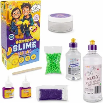 kreativní sada TUBAN Sada na výrobu slizu DIY Slime Sensory Slime XL