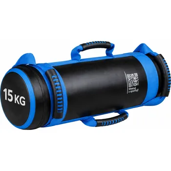Posilovací powerball Merc sport Power Bag 15 kg – černo-modrý