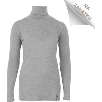 Crawler Dámský merino rolák - na zakázku Výběr barvy/vzoru: Vřesová, Velikost: XXL