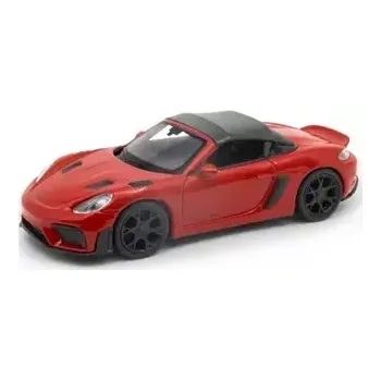 Hračka Welly Porsche 718 Spyder RS model 1:34 žlutá (WE43856F-CW-ZLUTE)