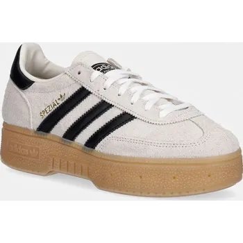 Dámské tenisky Kožené tenisky adidas Originals Handball Spezial IH9190 béžová 12X, EUR 36 2/3