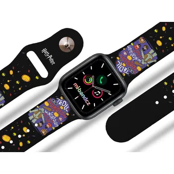 Chytré hodinky Apple watch řemínek Harry Potter - Trol ve sklepení charms Rozměr: 42/44/45/46/49mm