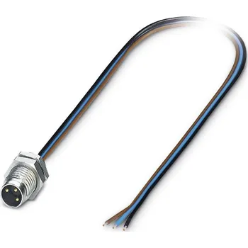 Phoenix Contact SACC-DSI-M 8MS-3CON-M 8/0,5 vestavný zástrčkový konektor pro senzory - aktory, 1453478, piny: 3, 0.50 m, 1 ks