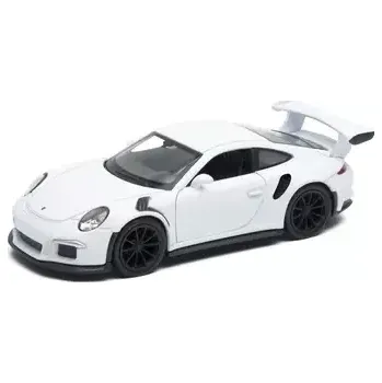 Dětské zboží Welly 2016 Porsche 911 GT3 RS 1:34 stříbrná (WE43746F-CW-STRIBRNA)
