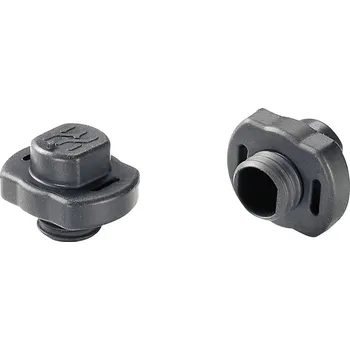 Protiprachová krytka 1254870000-1 VSSO WM4 černá Weidmüller Množství: 1 ks