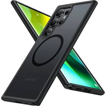 Pouzdro na mobilní telefon Torras Guardian Magnetic Series Samsung Galaxy S24 Ultra černá