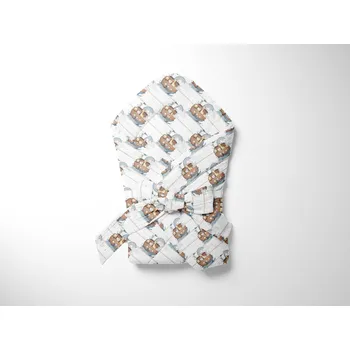 Zavinovačka Zavinovačka Mimoušek zvířátka na lodi Varianta zavinovačky: 80x80 cm - mušelín