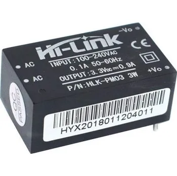 spínaný zdroj Zdroj spínaný 3,3V/0.9A 3W HLK-PM03