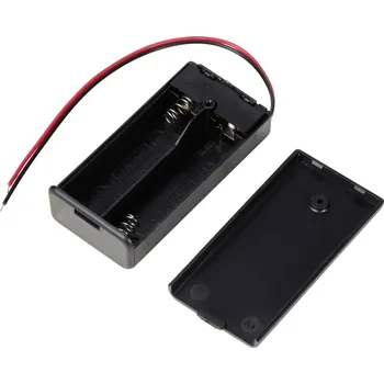 Držák baterie TRU COMPONENTS TC-13220620 bateriový držák 2x AA kabel (d x š x v) 70 x 34.5 x 18.8 mm