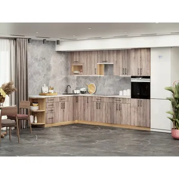 Nábytek Vomaks Magenta 215/310 cm dub truffle/dub sonoma