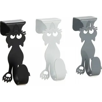 Věšák Závěsné kovové háčky v sadě 3 ks Curious Cats – Balvi ID_1830950