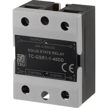 Relé TRU COMPONENTS polovodičové relé TC-GSR-1-40DD 40 A Spínací napětí (max.): 220 V/DC DC obvod 1 ks