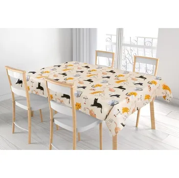 ubrus Ubrus ADÉLA Béžová,Černá,Šedá,Žlutá 291 - 120x140 cm