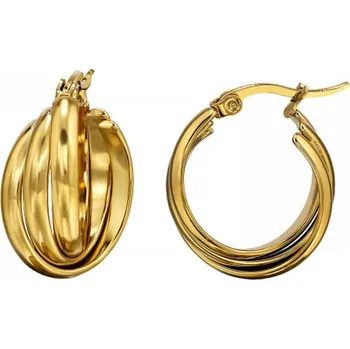 Náušnice Dámské náušnice z chirurgické oceli SUNA