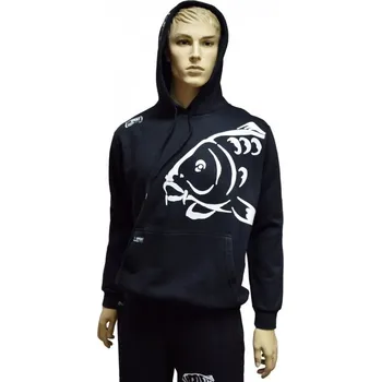 Pánská mikina R-SPEKT Mikina s Kapucí Carper Black-Velikost XL