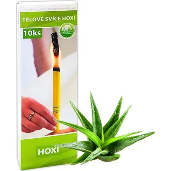HOXI Tělové svíce HOXI® s ALOE VERA v krabičce 10ks