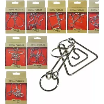 Hlavolam KOVOVÝ HLAVOLAM MIX