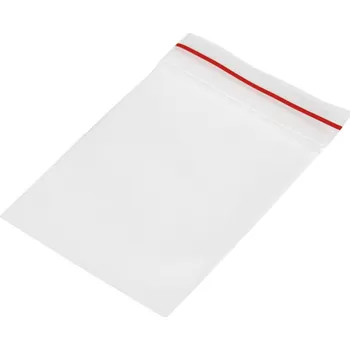 Obal pro sběratelský předmět uzavíratelný sáček bez popisných štítků (š x v) 40 mm x 60 mm transparentní polyetylén 1 ks