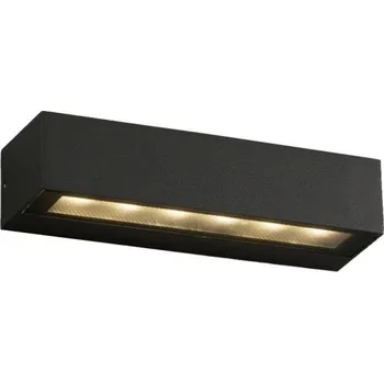 Venkovní osvětlení DORO 220 nástěnná lampa, tmavě šedá - FARO