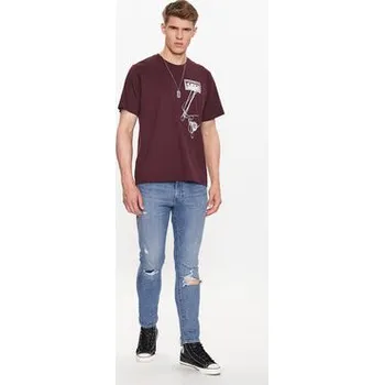 Pánské tričko Levi's® T-Shirt 16143-1011 Bordó Relaxed Fit M