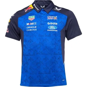Pánské oblečení Pánské polo triko CASTORE POLO SHIRT M Tmavě modrá, Modrá, Mix