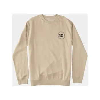 Pánská mikina DC Shoes Mikina Concrete Otlr ADYSF03116 Béžová Regular Fit S
