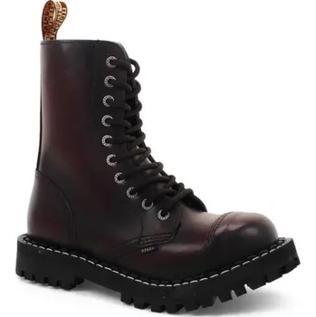 Dámská obuv Steel boty 10 dírek 105/106/O/OC/zateplené black bordó 26, velikost 43