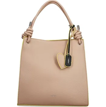 Kabelka Dámská kabelka RIEKER H1308-60 béžová S6 -UNI-