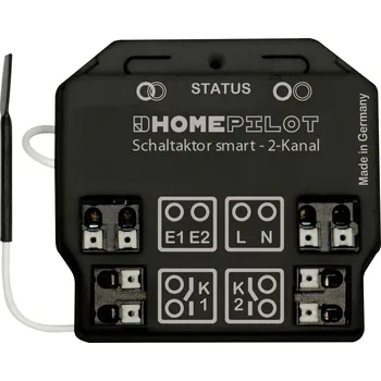 11941002 HOMEPILOT 2kanálový bezdrátový spínač pohonu pod omítku