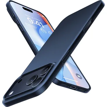 Pouzdro na mobilní telefon Torras SlimFit MagSafe Series iPhone 17 Pro námořnická modrá