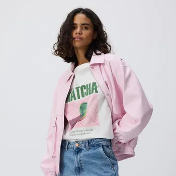 Dámské tričko Reserved - Bavlněné tričko s potiskem - bílá - 256HT-00X - 256HT-00X-M