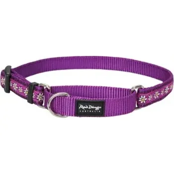 Obojek pro psa Ob. polos RD 25 mm x 41-62 cm - Daisy Chain Purple