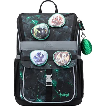 Školní batoh Baagl Školní aktovka Zippy Draci