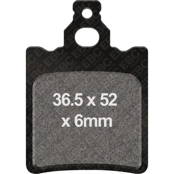 Brzdová destička EBC brzdové destičky Standard EBC nebo 7872096 APRILIA AF1 50 PROJECT 108 88, AF1 50 89, AF1 50 FUTURA 90, EUROPA 125 N 92, MX 50 03-04, RS 50 EXTREMA/REPLICA 93-03, RS 50 REPLICA 04-05...