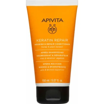 Apivita Keratin Repair Nourish & Repair Conditioner - Vyživující kondicionér pro velmi suché a poškozené vlasy 150 ml