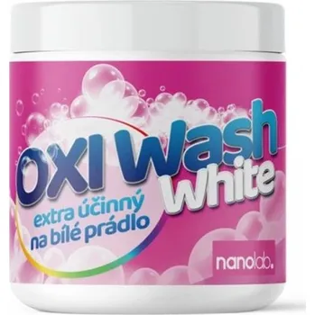 Odstraňovač skvrn Nanolab OXI Wash Color na bílé prádlo - 500 g