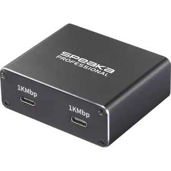 USB hub SpeaKa Professional SP-GNS-240 splitter, 2 porty, 1 GBit/s, USB napájení