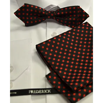 Motýlek Pánský motýlek s kapesníkem M5 - vzor 396