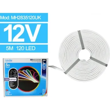 LED páska LED pásek ExtraStar, 12V, 6500K Cold Light, 5m