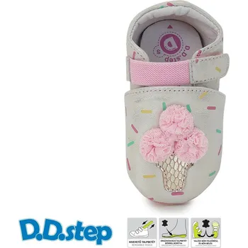 Capáčky Kožené capáčky D.D.Step K1596-41611 Velikost: L (22-23)