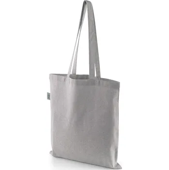 Bavlněná taška 16l REC světle šedá dl. ručky