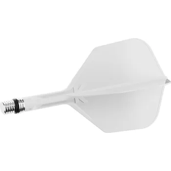 Šipka Target K-Shift bílé integrované No6 otočné letky a krátké násadky