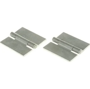 Nábytkové kování Kloubový závěs Výkyvné, Hliník, délka: 50mm x 50mm x 3mm Pinet