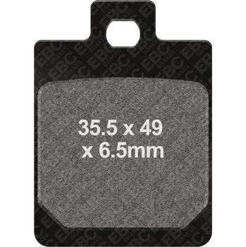 Brzdová destička EBC brzdové destičky Sinter HH Scooter EBC CPI GTR 50 LC 02, DERBI SONAR 50 2T 10-13, SONAR 125 09-13, SONAR 150 09-10, GILERA DNA 50 00-02, DNA 50 GP EXPERIENCE 03-08, FUOCO 500 07-14...