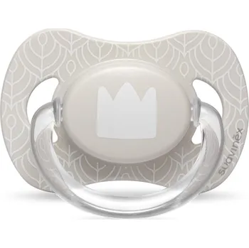 dudlíky SUAVINEX DUDLÍK fyziologický SILIKON 0-4 m LABUŤ - BÉŽOVÝ