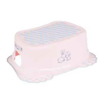 Nočník Dětské protiskluzové stupátko do koupelny Bunny růžové